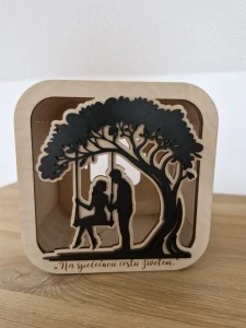 Svatební pokladnička - Pod stromem