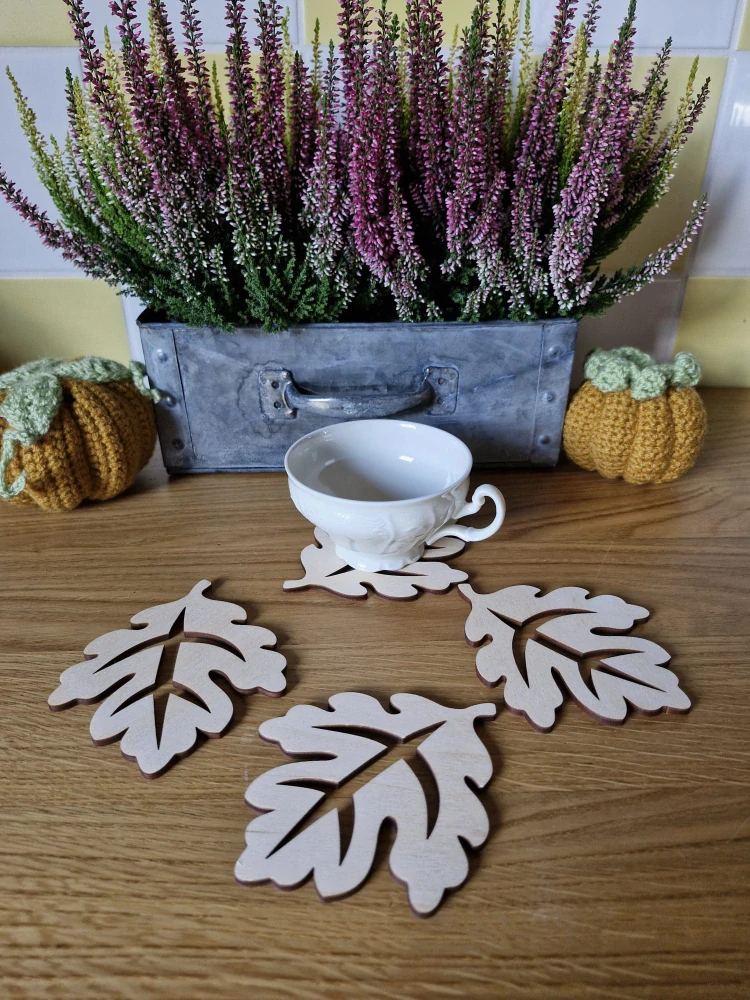 Podtácky lupínky sada 4ks