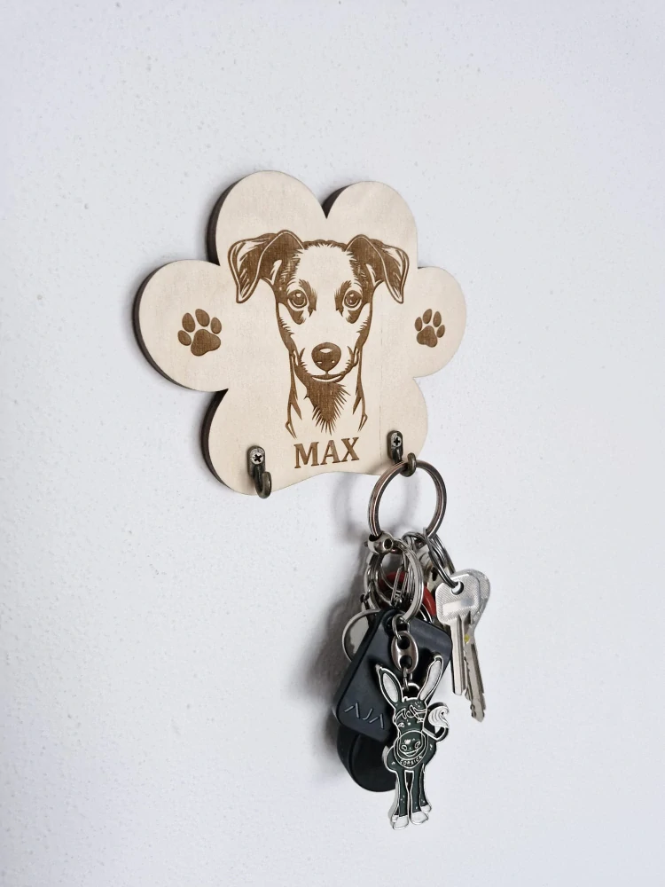 Věšák na klíče "PES"