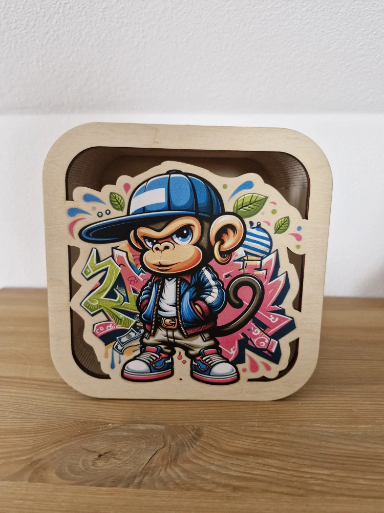 Pokladnička "Opičák"