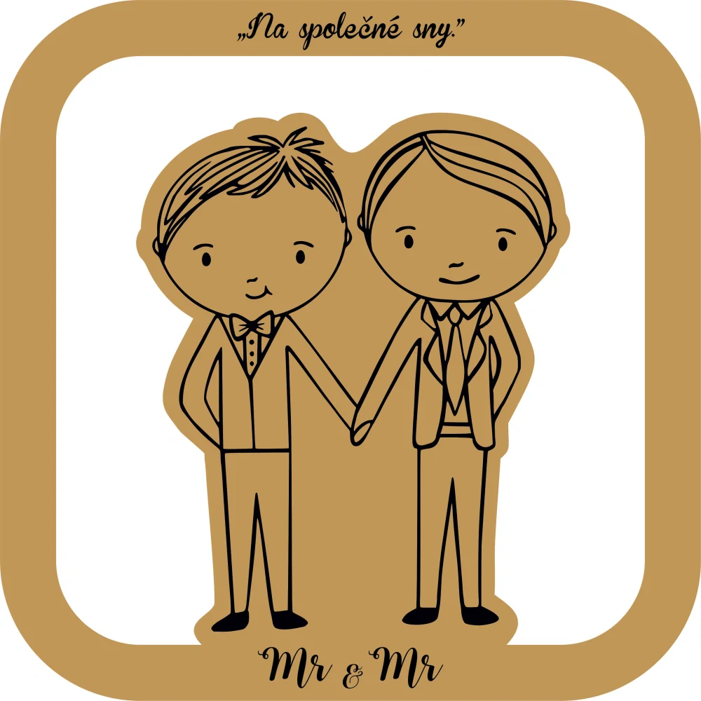 Pokladnička svatební ON+ON