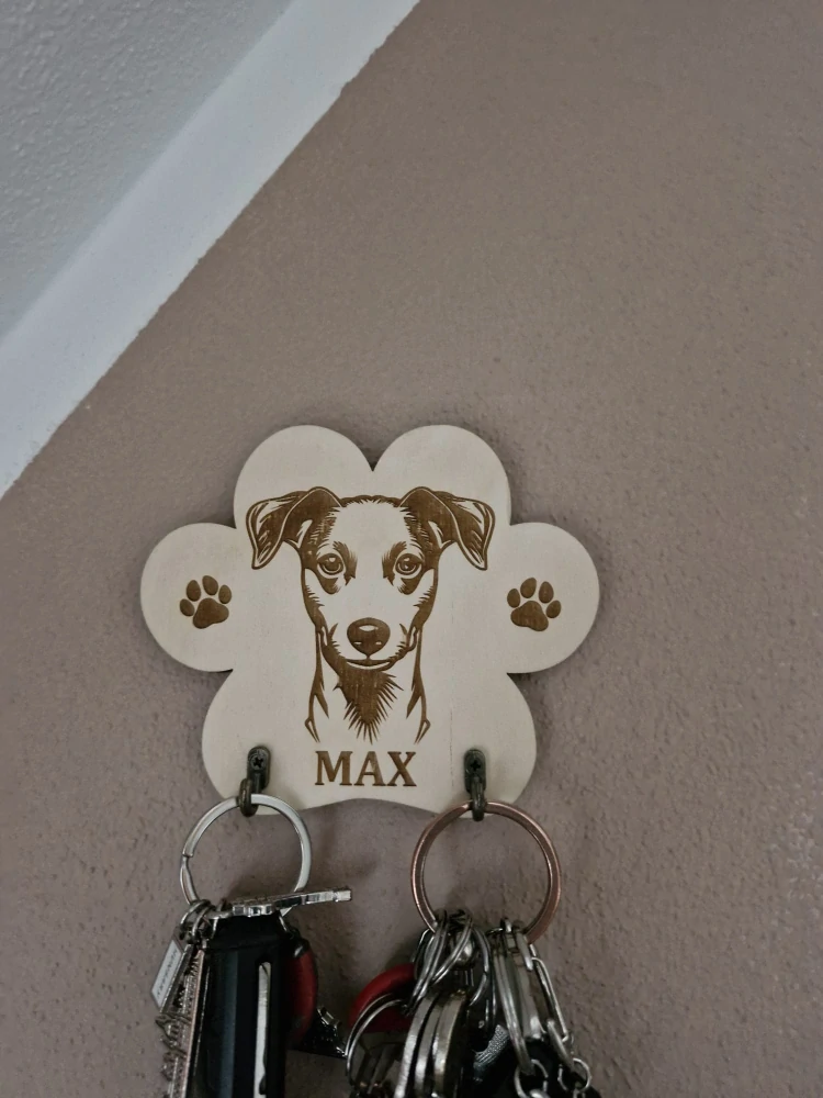 Věšák na klíče "PES"