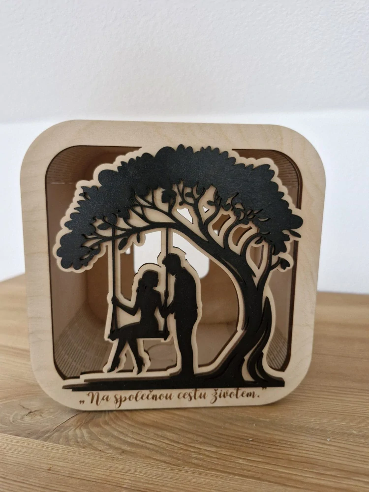 Svatební pokladnička - Pod stromem