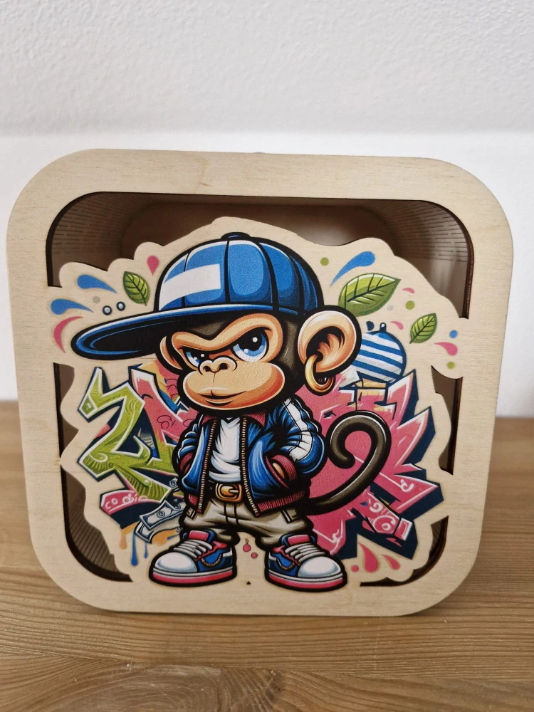 Pokladnička "Opičák"