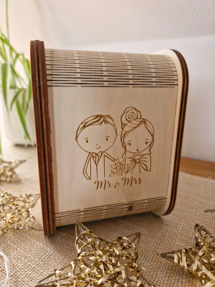 Pokladnička svatební ON+ONA