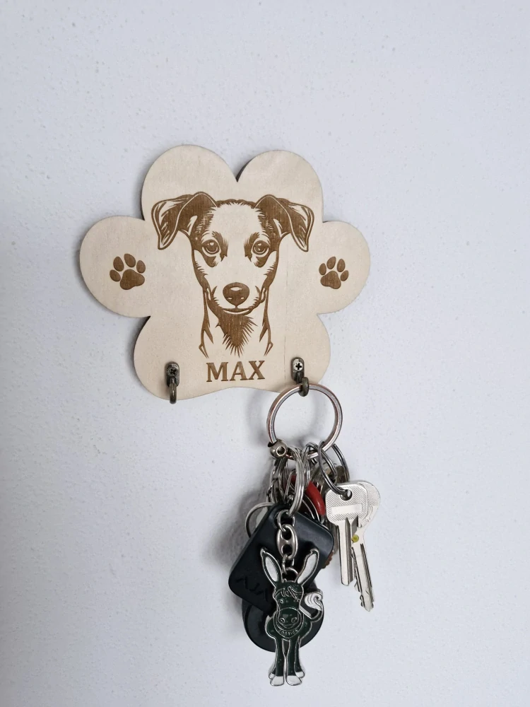 Věšák na klíče "PES"