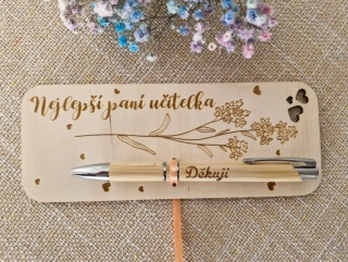Tužka pro paní učitelku "Kvítí"